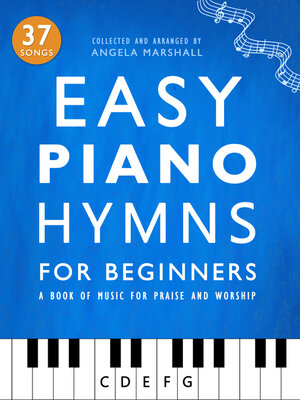 cover image of Easy Piano Hymns for Beginners